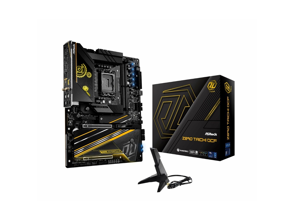 Placa Base ASROCK Z890 TAICHI OCF (ATX - Intel Z890 - LGA 1851)