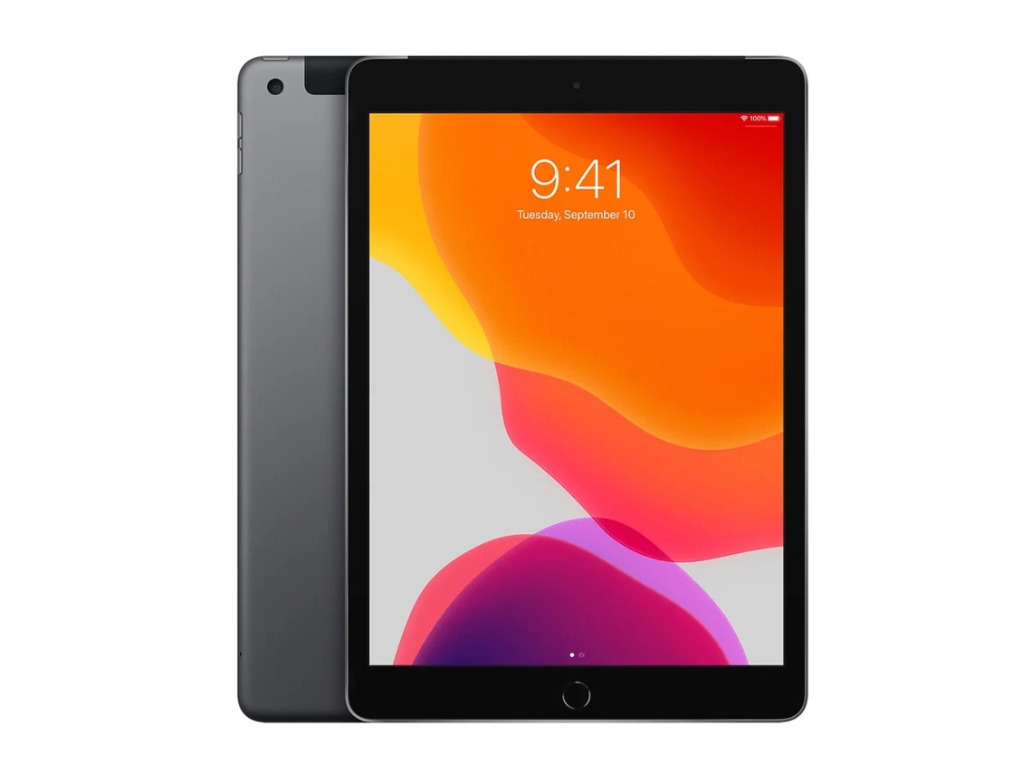 iPad 7 10.2 32 GB Gris Wi-Fi 4G Apple (reacondicionado con mínimas marcas)