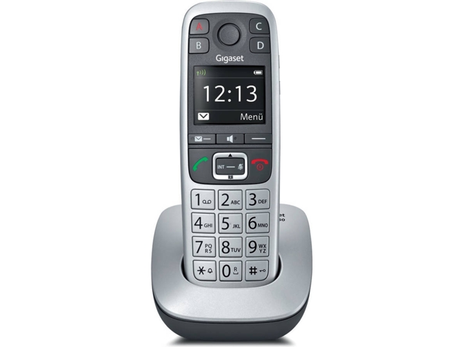 Teléfono Fijo GIGASET E560 Plata
