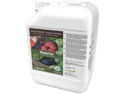 CULTIVERS Fertilizante Huerto Ecológico 10 L Abono Líquido para Hortalizas 100% Orgánico y Natural. Mejor Sabor, Mayor Calidad