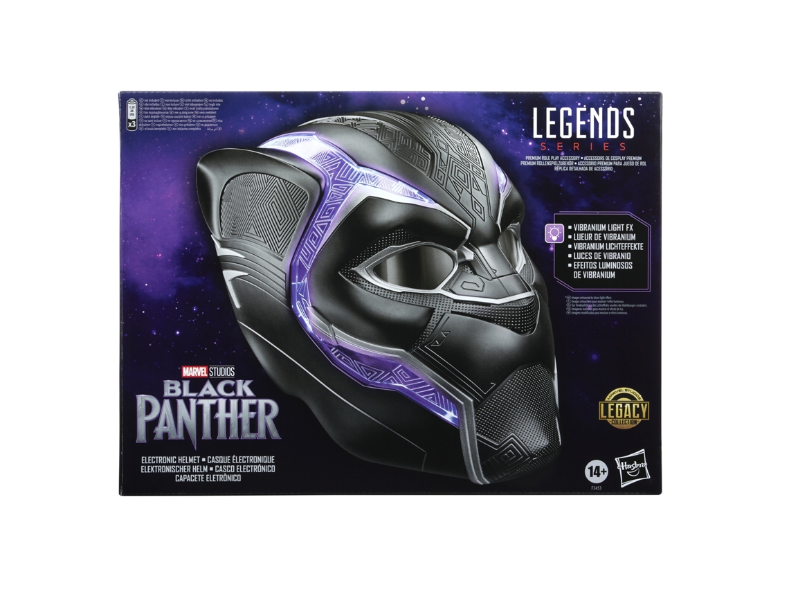 Figura de Acción BLACK PANTHER Marvel Legends Series Casco Electrónico Para Juego De Rol