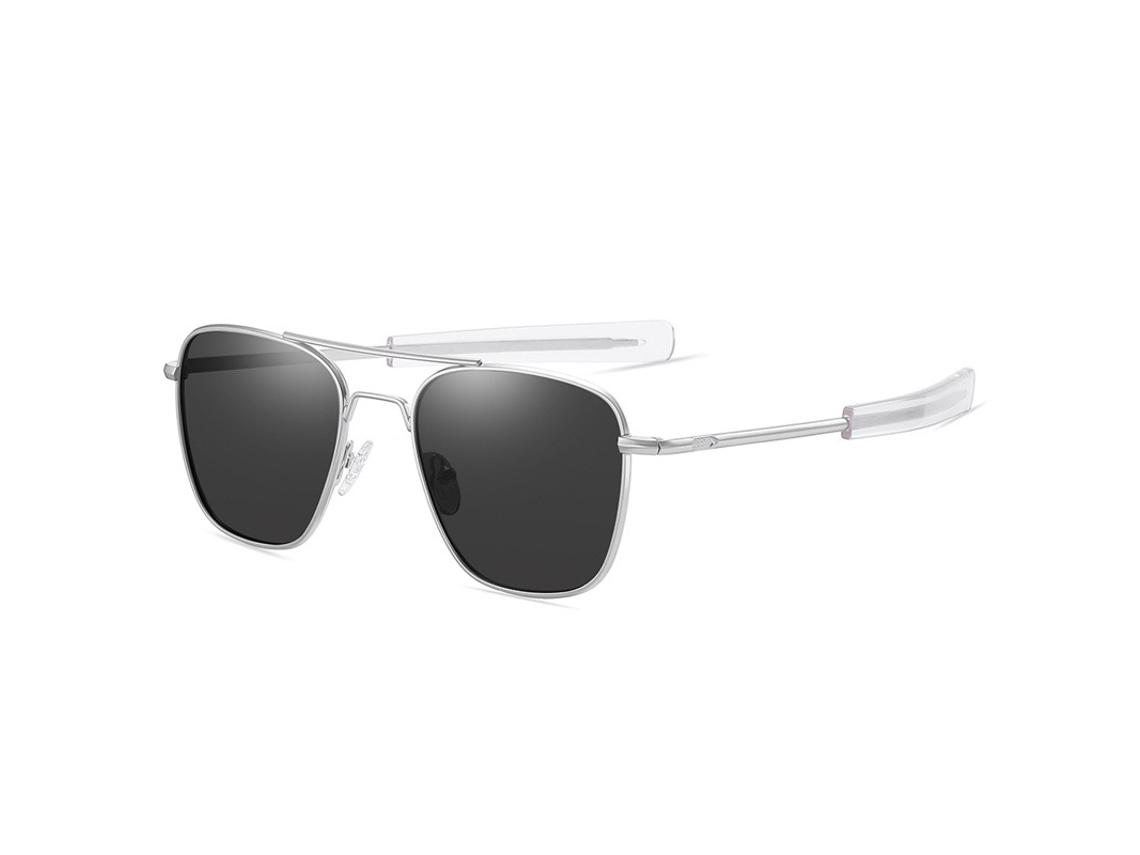 Óculos Chrui De Sol Aviador Quadrados Polarizados Para Homens (03)