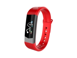 Pulseira Inteligente Com Tela Colorida E Monitoramento De Frequência Cardíaca E Passos (vermelho)