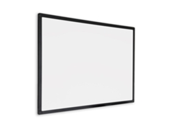 Pizarra Blanca IVOL con marco negro magnética 100x150 cm