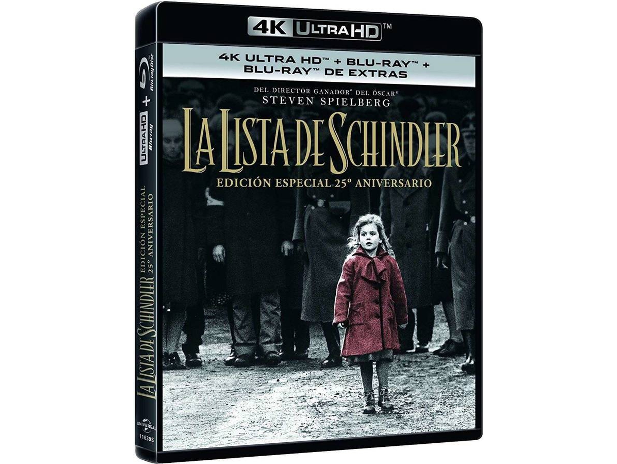 Blu-Ray La Lista De Schindler (4K Uhd + + Extras)