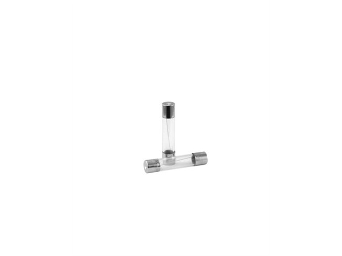 Fusible de vidrio de acción rápida de 5x20 mm y 16 A, paquete de 100 unidades.