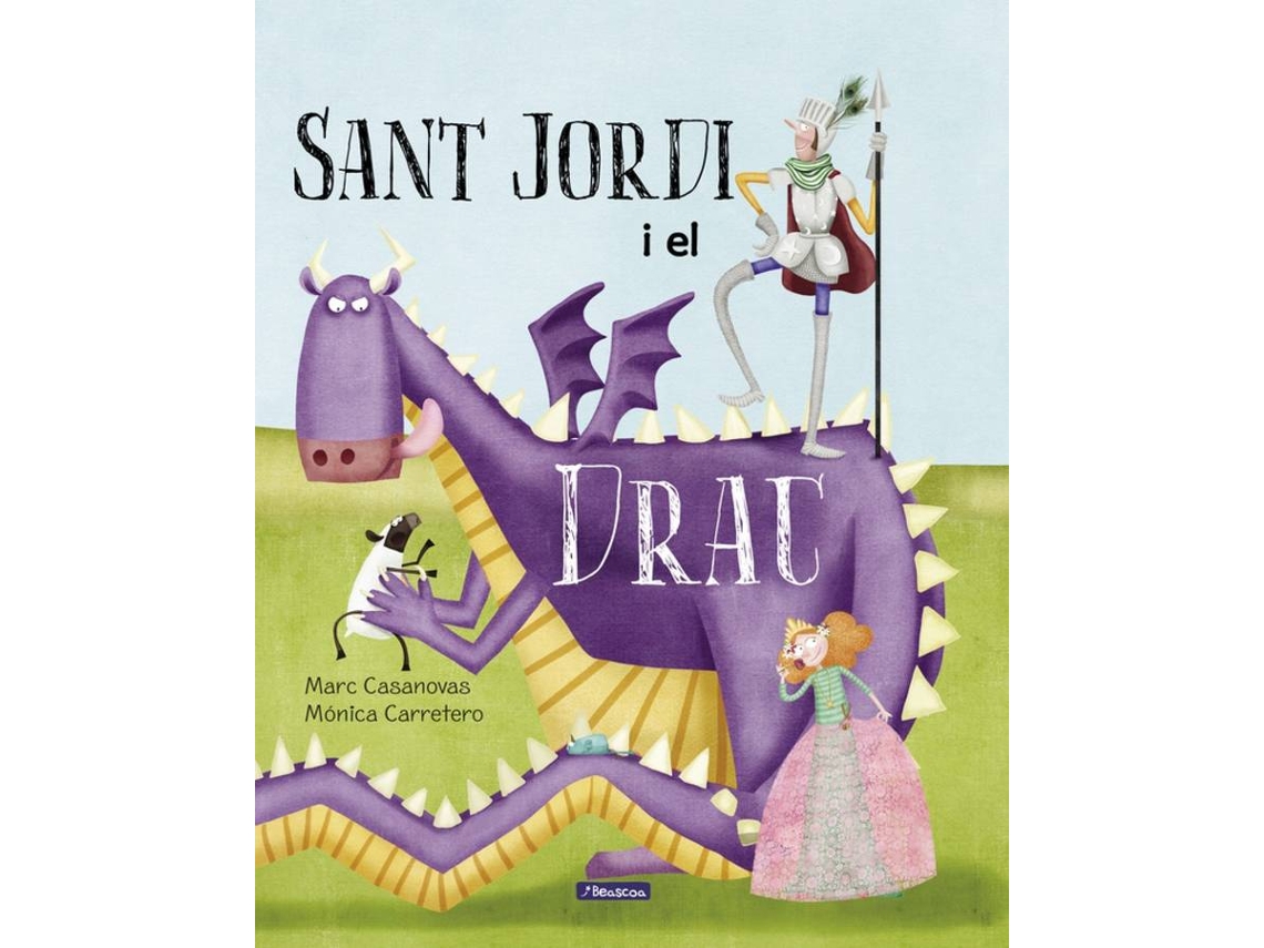Libro Sant Jordi I El Drac de Marc Casanovas (Catalán)