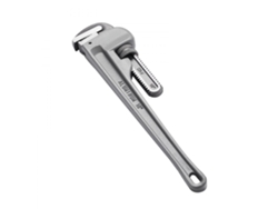 Llave de tubo recta ajustable de aluminio de 18" con mangos ergonómicos Tekmaquinas