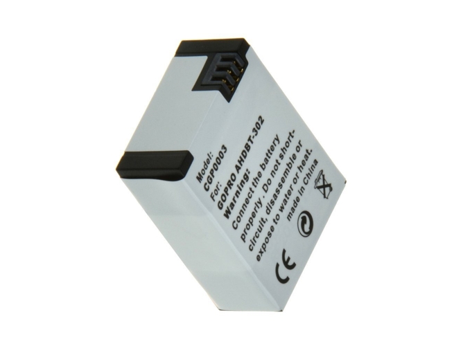 Batería JUPIO CGP0003 para GOPRO AHDBT-302 1200 mAh