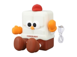 Rebe-lámpara Nocturna De Silicona Para Niños Con Temporizador 30min Recargable Led Cute Soporte Para Teléfono