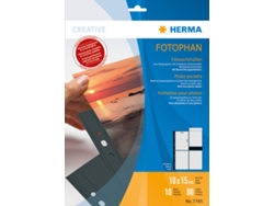 Funda Multitaladro HERMA (100x150 mm - Transparente - Polipropileno)