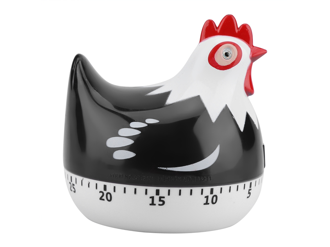 Temporizador De Cocina Con Diseño De Pollo Para Cocinar Y Asar, Temporizador De Cuenta Regresiva.