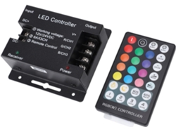 Regulador De Intensidad Led Con Control Remoto Rgb De 28 Teclas, Atenuación Continua, Control Rf, Lectura Remota.