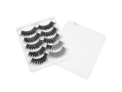 5 Pares De Pestañas Postizas Gruesas, Rizadas Y Tridimensionales, Set De Maquillaje Diario (002)