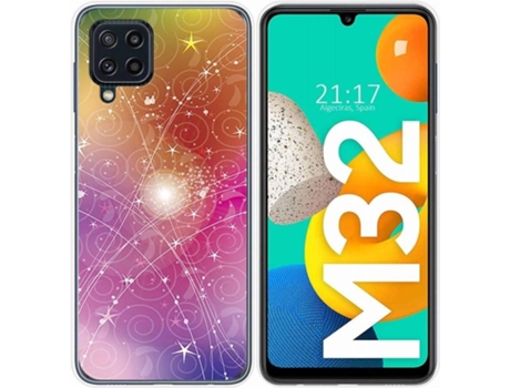 Carcasa Samsung Galaxy M32 TUMUNDOSMARTPHONE Abstracto Multicolor