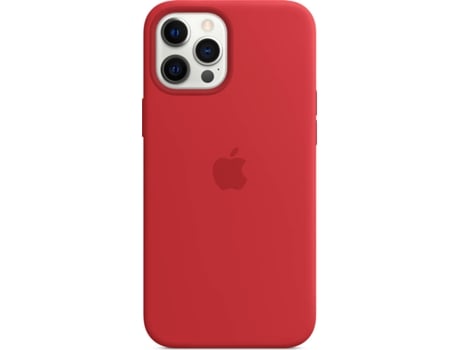 Funda MagSafe iPhone 12 Pro Max APPLE Silicona Rojo