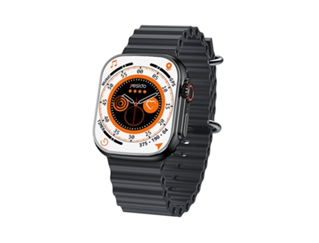 Smartwatch Yesido IO20 2.03 '' IP67 a prueba de agua, compatible con monitoreo de frecuencia cardíaca / oxígeno en sangre (negro)