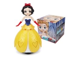 Ats-muñeca Princesa Bailarina Giratsoria Con Música Y Luces Coloridas Juguete Musical Para Niñas 133c Sin Alas