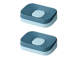 2 paquetes de jabonera, ventosa para baño y cocina RNEMITERY