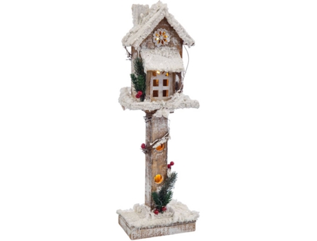 Decoración de Navidad LOLAHOME Farol de Natal (50x9x15 cm )