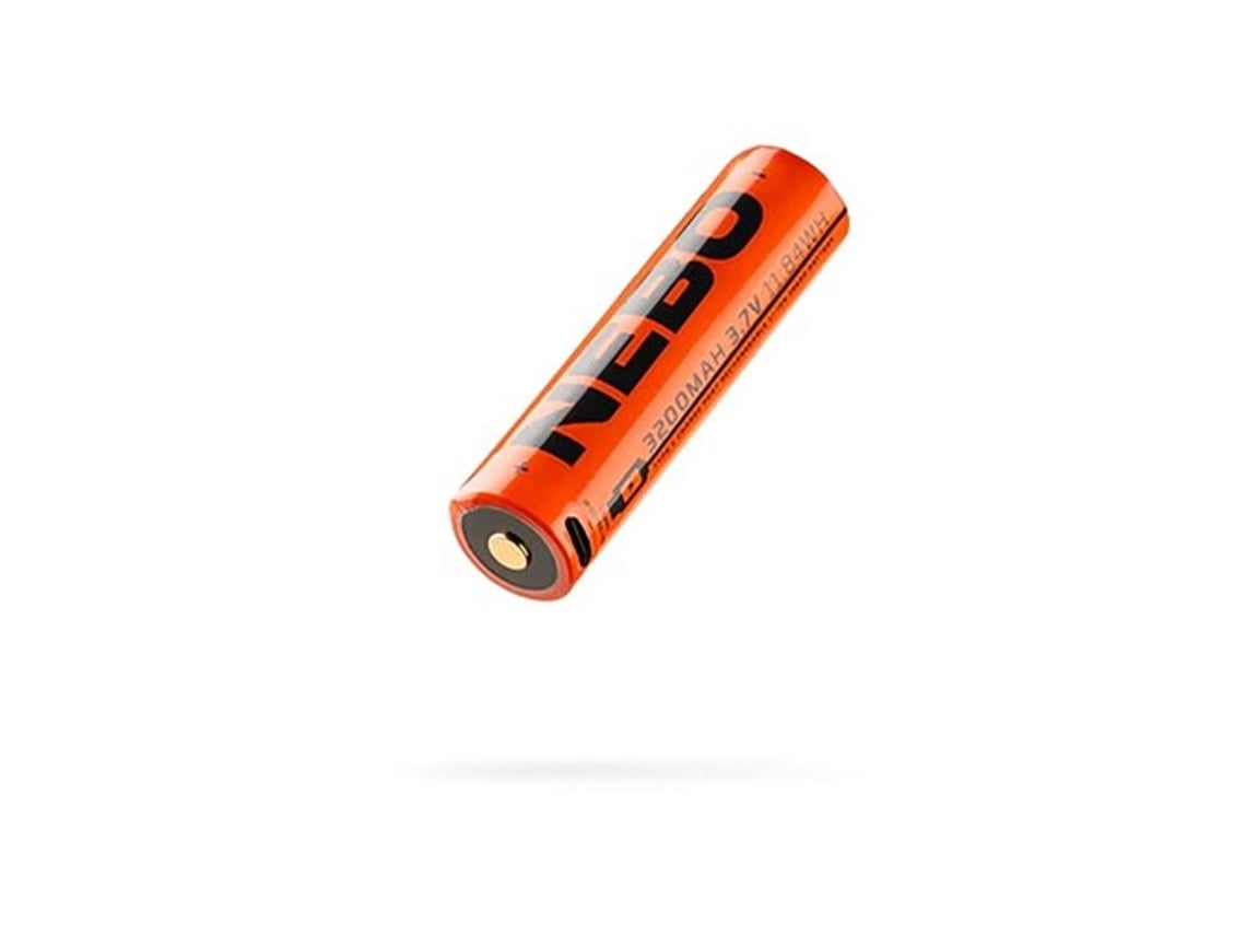 Bateria Recargable 18650 3200mah 3.7v Con Cable Nebo (Reemplazo Válido Para Las Referencias Edm 36806, Edm 36808 Y Edm 36816)