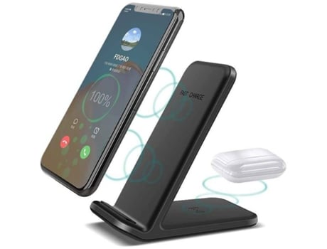 Estación de Carga Sem Bud para Samsung Galaxy S20/S10/10/Note/S21+/S9/S21 YIZHOOD Negro