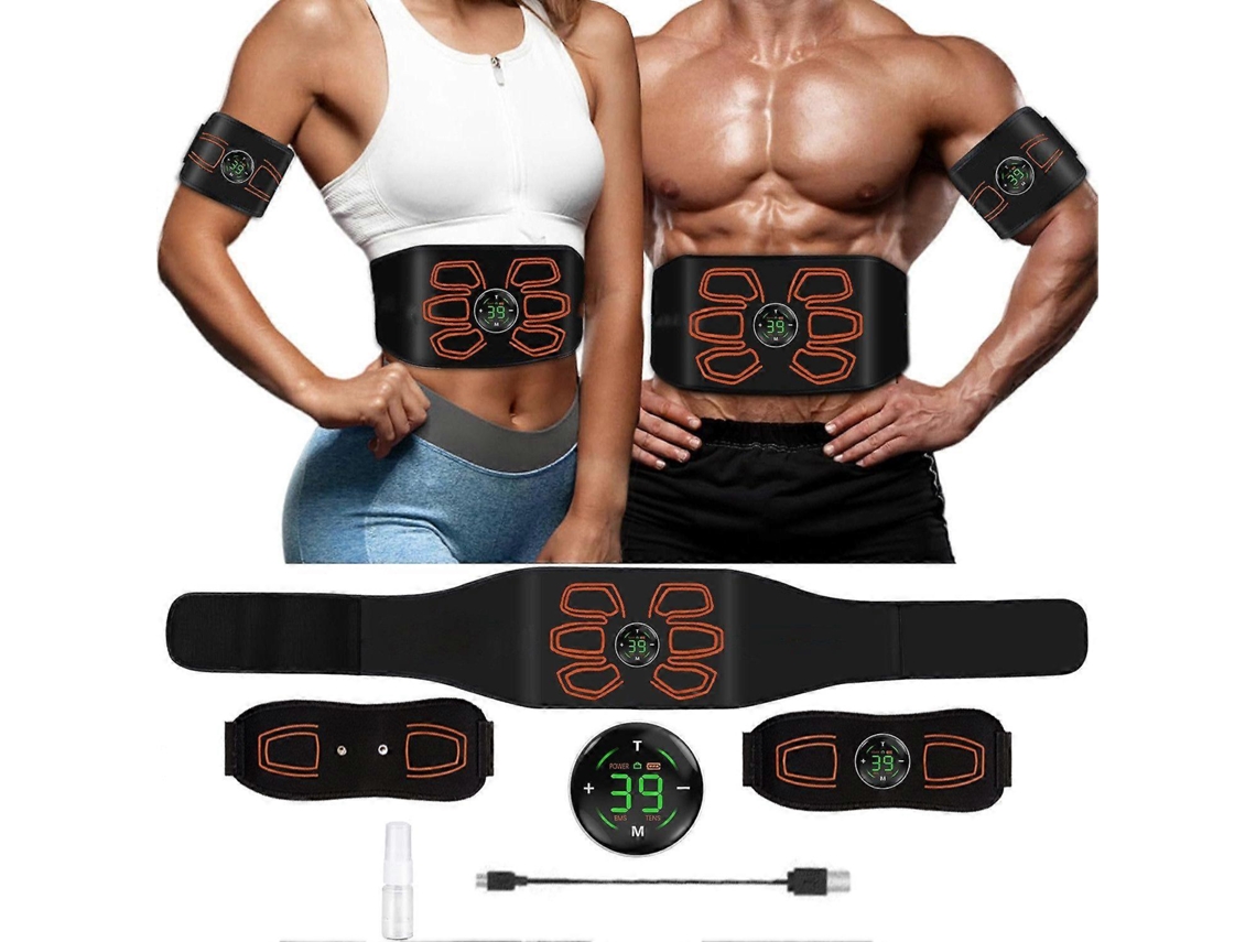 Entrenador abdominal Rosewell, entrenador muscular abdominal EMS, máquina de entrenamiento muscular abdominal