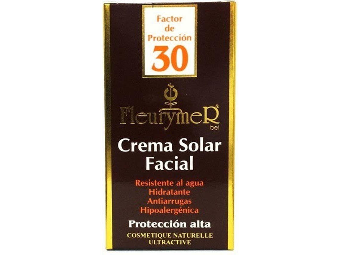 Novedad FLEURYMER Crema Solar Facial Spf-30 Tubo