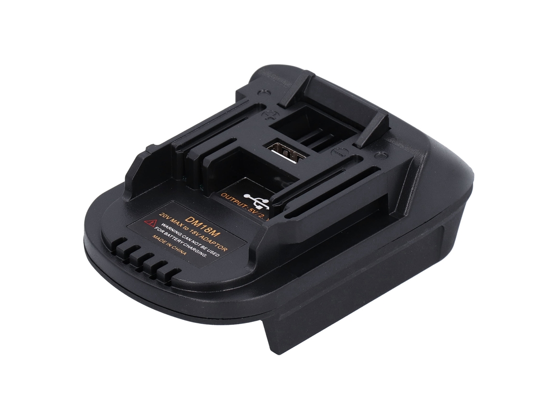 Adaptador convertidor de batería para herramientas eléctricas de litio Milwaukee de 18 V DM18m Accesorios industriales