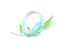 Auriculares Bluetooth (verdes) Con Cancelación De Ruido, Efectos De Iluminación Ajustables, Sonido Envolvente Y Graves De Alta Fidelidad.