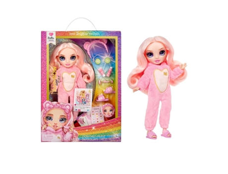 RAINBOW HIGH Junior Muñeca Fiesta de Pijamas Bella Pink