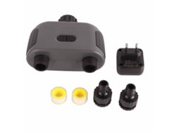 Programador de riego Wi-Fi de 2 zonas con rosca G3/4 para jardín o patio
