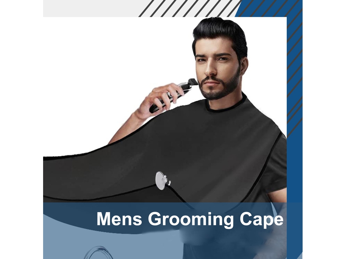 Avental Para Barba Masculino Com Ventosas Avental De Barbear Impermeável Para Grooming Homem