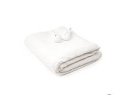 Calientacamas Eléctrico Doble Blewarm INNOVAGOODS 60+60 W 140 x 160 cm Blanco