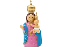 Figura Decorativa LITTLE DROPS OF WATER Nuestra Señora de la ayuda (Rosa - Resina)
