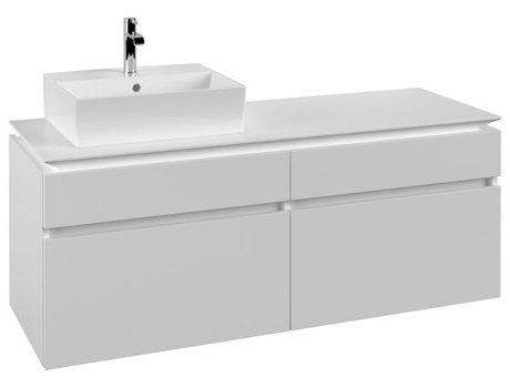 Módulo de lavabo Villeroy &amp Boch Legato B614 1400x550x500mm lavabo lado izquierdo