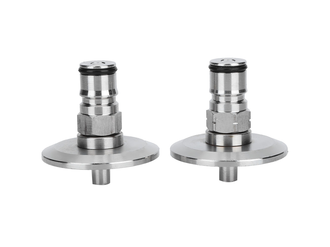 Conector Tri Clamp De 1,5 Pulgadas Para Pasador De Bloqueo De Bola De Barril, Acero Inoxidable 304, 2 Piezas