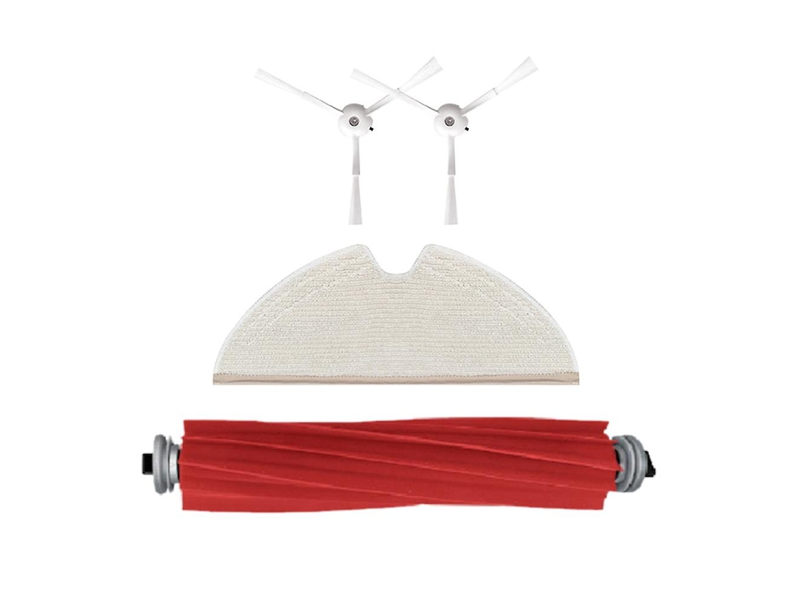 4pcs escova lateral principal mop pano para xiaomi roborock t8/q7 max/max+