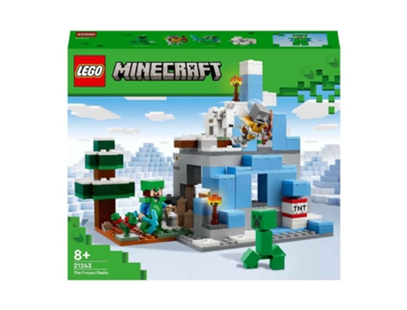 LEGO Minecraft Os Picos Gelados (Edad Mínima Recomendada: 8 años)