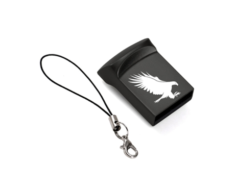 Pen USB SLOWMOOSE Logotipo De Aguila (Negro - 64GB)