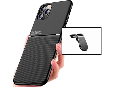 Carcasa + Soporte L Safe Driving iphone 13 Pro Max PHONECARE Magnetic Lux Negro 87295
