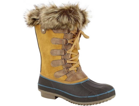 Botas para Mujer KIMBERFEEL Odessa Beige para Montaña (EU 36)