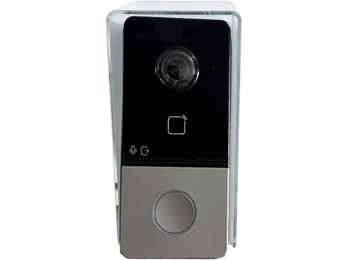 Interphone Vidéo Sans Fil Poe, Sonnette Intelligente For Maison, Caméra 2 Mp, Station De Porte