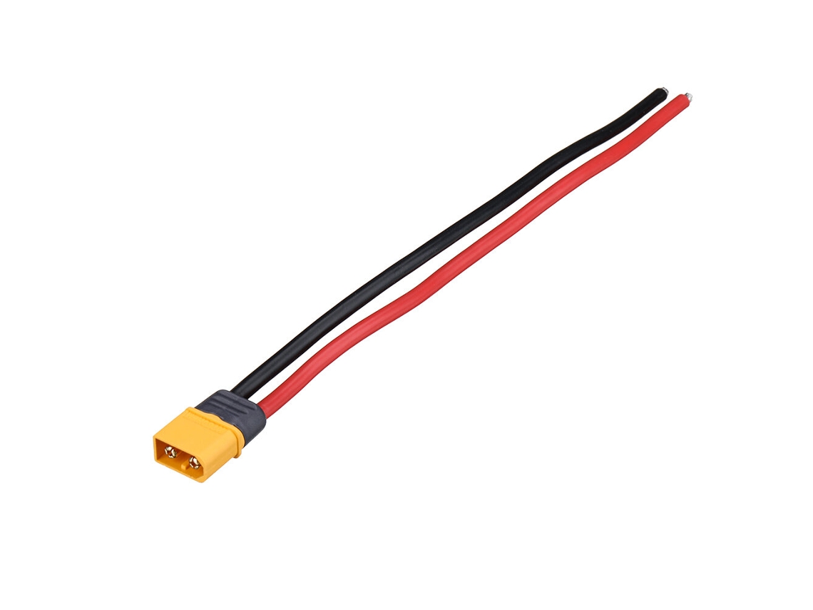 Male5pcs20cm10/20/30cm Xt60 Male Female Plug Connector 12awg Power Silicone Cable