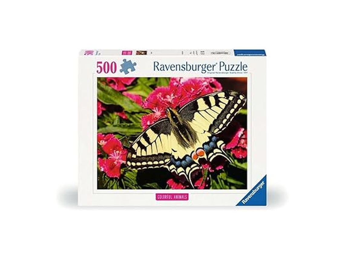 Rompecabezas de mariposas Ravensburger de 500 piezas 12001335 P25ravensburger