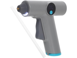 Pistola De Pegamento Termofusible Inalámbrica Con Barras Calientes, Pantalla Digital De Temperatura, Batería Recargable.