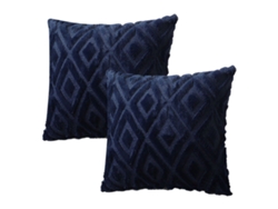 Juego De 2 Fundas De Almohada Decorativas De Felpa