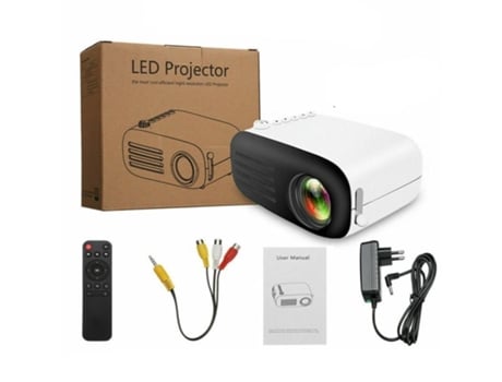 Proyector SLOWMOOSE Full HD Portátil de Cine 3D (Plug EU)
