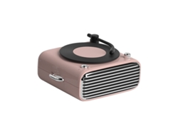 Altavoz Bluetooth Csyy Bfq 06, sonido Hi-Fi retro, rosa