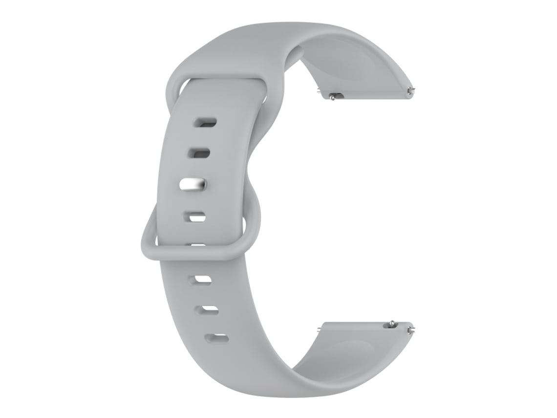 Bracelete Para Samsung Galaxy Watch 3 (41mm) - Silicone Cor Sólida (20mm) - Cinza